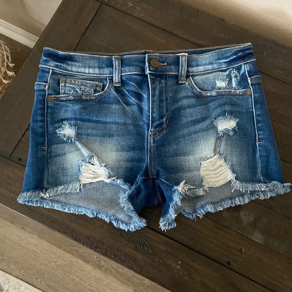 Women’s EUC SP BLACK denim shorts size M
